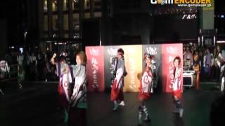 輝粋（きっすい）＊竜馬よさこい２０１１（京都駅前会場）