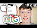 How To Transfer iCloud Contacts To Gmail Contacts On iOS - Step By Step