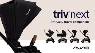 GL | Nuna TRIV next \u0026 TRIV folding Carry Cot | Everyday travel companion | Features