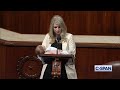 rep. brittany pettersen d co speaks with newborn son on house floor