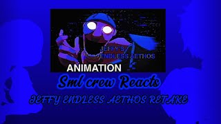 Sml Crew reacts to Jeffy Endless Aethos retake ||Gacha club || enjoy :]