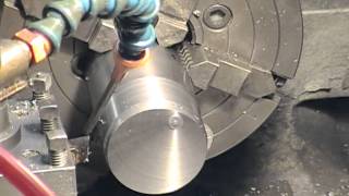 Gadgets and Gizmos - Eccentric turning for crank pin with 4 jaw, demo