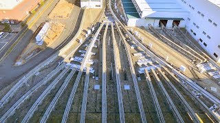 Tokyo Tama Intercity Monorail Train Base