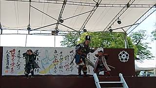 2018年4月29日午後 人吉お城まつり 熊本城おもてなし武将隊ステージ！