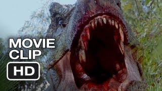 Jurassic Park 3 (3/10) Movie CLIP - Spinosaurus vs. T-Rex (2001) HD