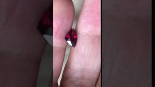 Trillion Cut Rhodolite Garnet