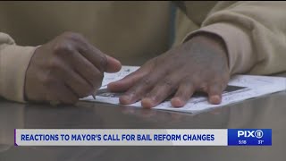 Politicians react to NYC mayor's call for bail reform changes