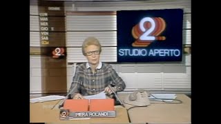 RAI - Tg 2 Studio Aperto del 11 dicembre 1980