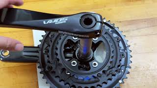 Shimano Sora 9 Speed Triple Crankset Weight FC-R3030 50-39-30T