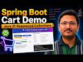 Spring Boot Shopping Cart Demo using Java 21 Sequenced Collections