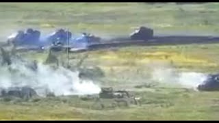 Невероятный бой танка Т-72 России с колонной украинской армии