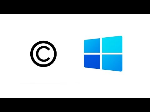 How to Add a Copyright Symbol on a Windows PC