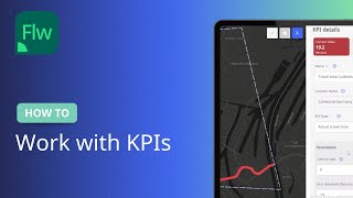 Work with KPIs | PTV Flows | Tutorial