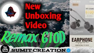 Unboxing rm 610d  Remax  earphone |Best headphone new deep bass precise sound (DARAZ)@Sumit Creation