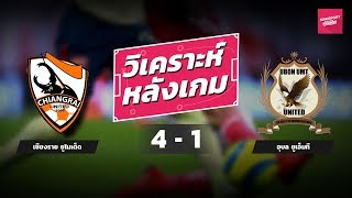 วิเคราะห์หลังเกมไทยลีก 2018  เชียงราย - อุบล 30.09.61