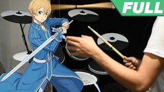 Sword Art Online: Alicization OP Full -【ADAMAS】by LiSA - Drum Cover