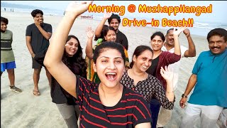 Morning Yoga @ Asia's Longest Drive-in Beach || Muzhappilangad Drive-in Beach - Kannur || -- VLog#73