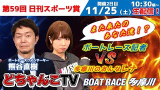 どちゃんこTV～是政会議～【第59回日刊スポーツ賞：開催2日目】11月25日(土)