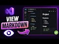 How To View Markdown In Microsoft Visual Studio