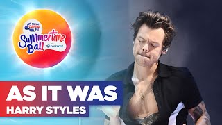 Harry Styles As It Was Live at Capital s Summertime Ball 2022