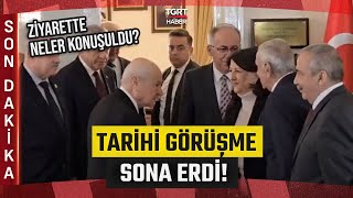 #SONDAKİKA | Bahçeli-DEM Görüşmesi Sona Erdi! Tarihi Çağrı Sonrası Kritik Görüşmede Neler Konuşuldu?