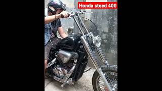 Honda steed 400 #shortvidio #hondasteed600 #moge #mogeindonesia #bobber #chopper