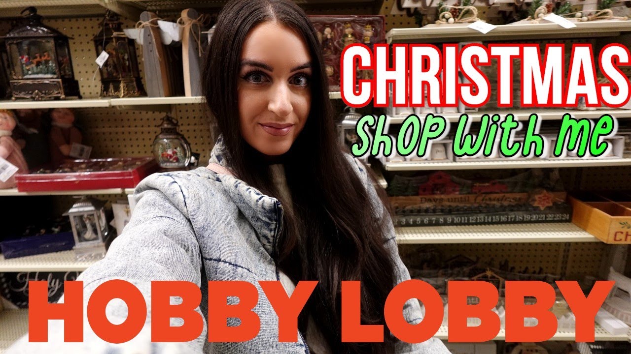 Hobby Lobby Christmas Holiday Shop With Me Vlogmas Youtube Hobby Lobby Christmas Holiday Shop With Me Vlogmas Youtube