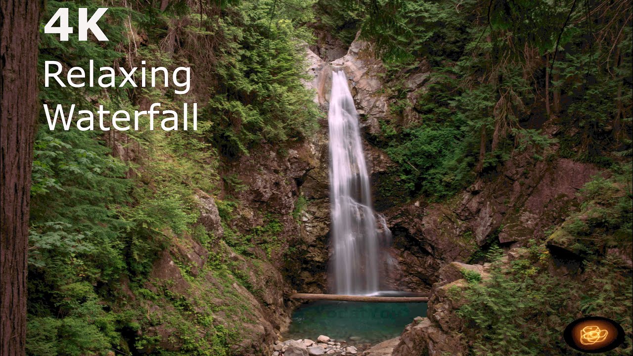 Relaxing Waterfall 4k Nature Sounds Youtube