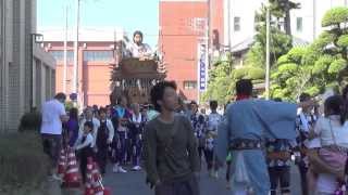 佐原の大祭2013秋　西関戸区　楽日　乱曵き