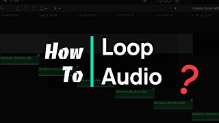 Create Audio Loops With FCPX | Final Cut Pro X Tutorial