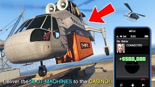 GTA 5 Casino DLC! NEW Casino Missions and Making Money!! (GTA 5 Casino DLC Missions)