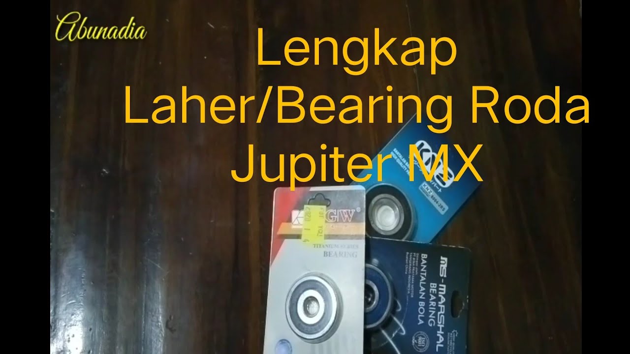 ️Review Kode Bearig Roda Motor Jupiter MX - YouTube