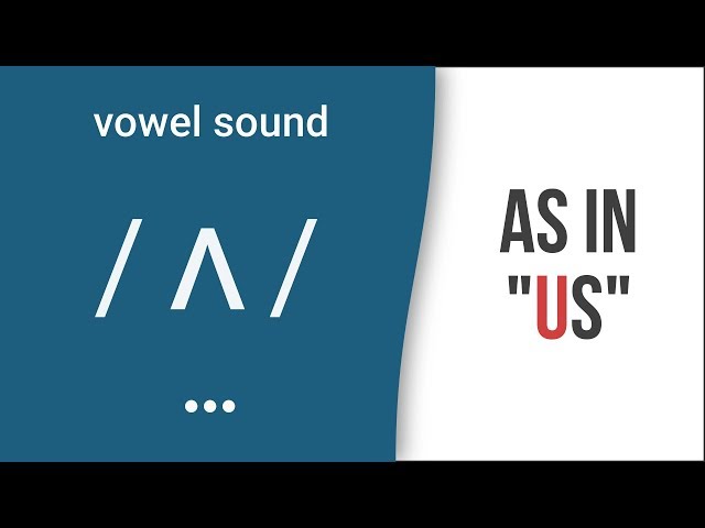 Vowel Sound æ As In Cat American English Pronunciation Ejoy