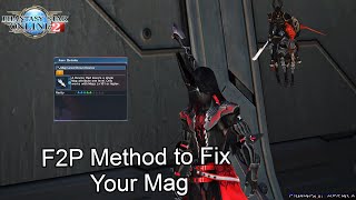 PSO2 How to fix your mag with F2P Methods