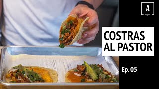 Costras Al Pastor | Receta de Costras de Queso con Carne al Pastor | Ep. 05 - Antojitos de Arnie