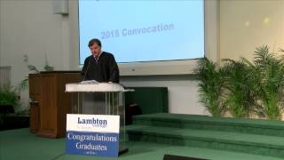 Lambton College In Toronto 2015 Convocation Ceremony (full length)