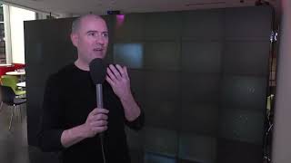 Lightwaves artist explains how his piece, 'Aura' works
