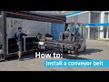 How to Install a Conveyor Belt - Tutorial | BLUELINE Modules