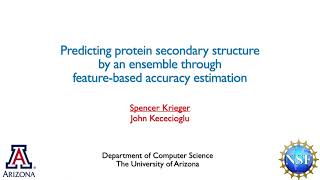 Predicting protein secondary structure by an ensemble through feature-based accuracy estimation