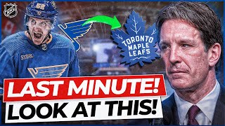 EXPLODED ON THE WEB! TRADE RUMORS! TORONTO MAPLE LEAFS NEWS! NHL NEWS!