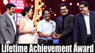 Micromax Siima 2015 | Life Time Achivement Award | Bharati Raja