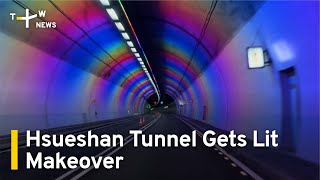 Taiwan's Longest Tunnel Gets Lit Makeover for Holiday Weekend | TaiwanPlus News