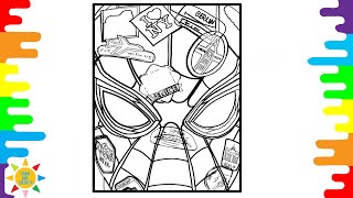 Spider-Man: Far From Home Coloring Page | Spider-Man Coloring | Elektronomia - Summersong 2019