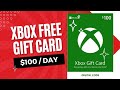 Free Xbox Gift Card Codes 2024 🔘 Redeem How To Get Free Xbox Gift Card Codes Generator 2024