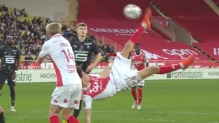 Maghnes Akliouche Goal,  AS Monaco vs Rennes 1-0 All Goals and Highlights