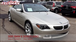 BMW 6 Series Novi Michigan PMT323774