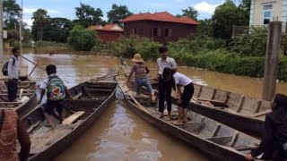 អភិបាលខេត្តកំពង់ចាម អំពាវនាវប្រជាពលរដ្ឋមានការប្រុងប្រយ័ត្នខ្ពស់ ខណៈទឹកជំនន់ឡើងដល់ចំណុចប្រកាសអាសន្ន