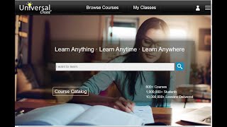 Learn to Use Universal Class at the Camden County Library System