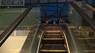 チャンギ国際空港 エスカレーター T1出発ロビー SIN changi international airport Escalator Singapore