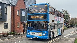 Stagecoach East Mids 18340 (AE55 DKA) Route 15